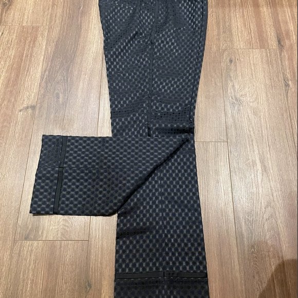 Tory Burch Womens Twill Cropped straight-Leg Pants - Picture 3 of 7